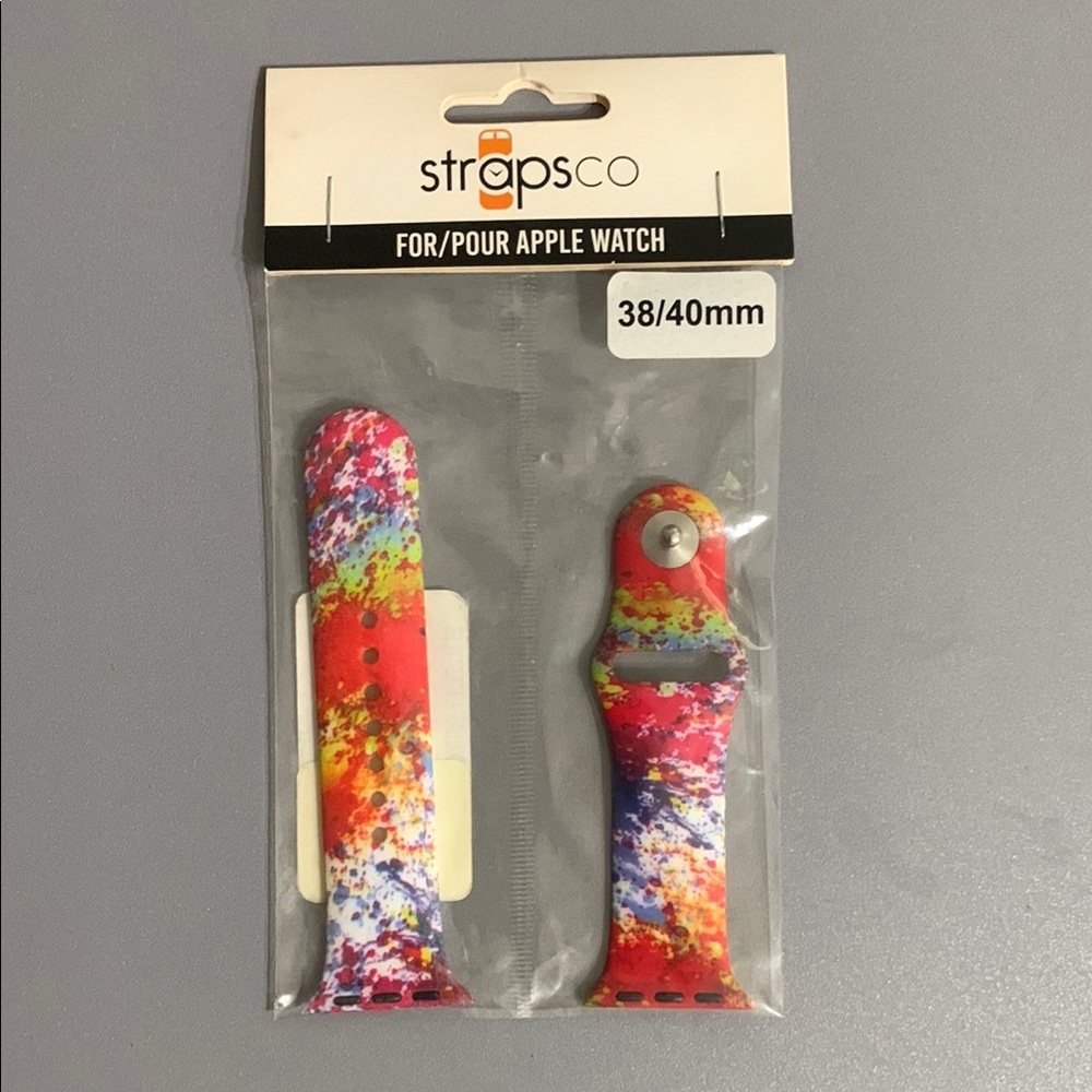 Apple watch with Vibrant multicolor Design